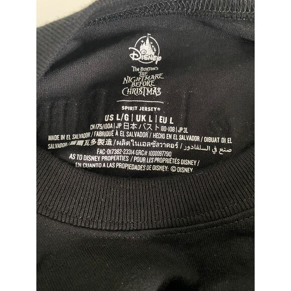 Disney Parks Nightmare Before Christmas Jack Spirit Jersey - Picture 7 of 8